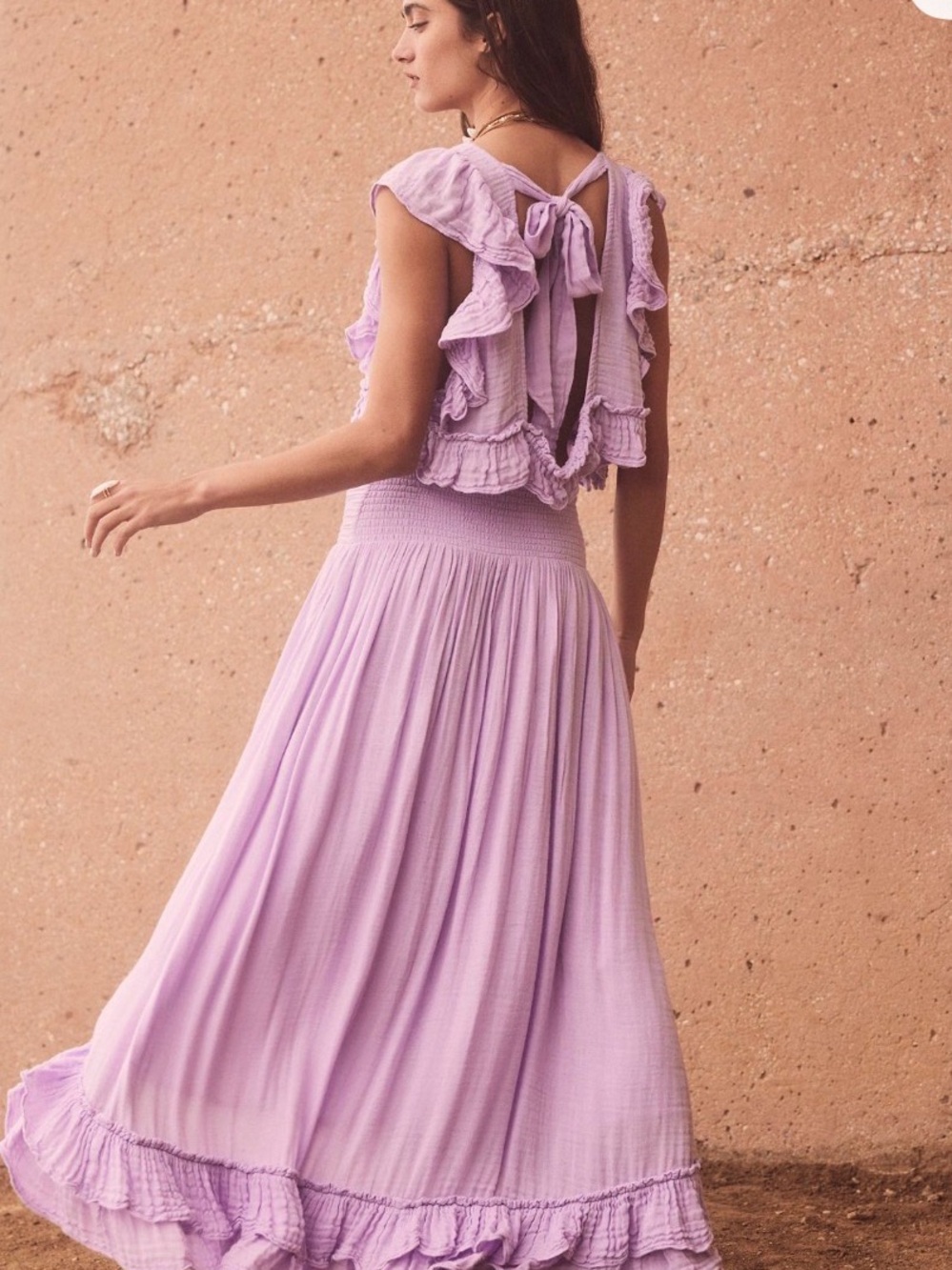 Free People Augusta Set Lilac Fizz Size Medium